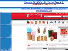 Tablet Screenshot of mentesoglu.com
